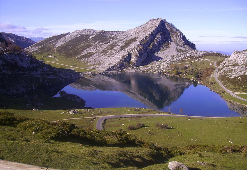 Andando por la cordillera Cantábrica