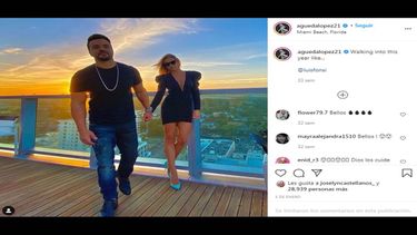 Luis Fonsi y su esposa, Águeda López.