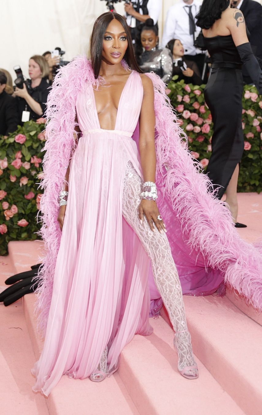 La modelo y actriz Naomi Campbell.
