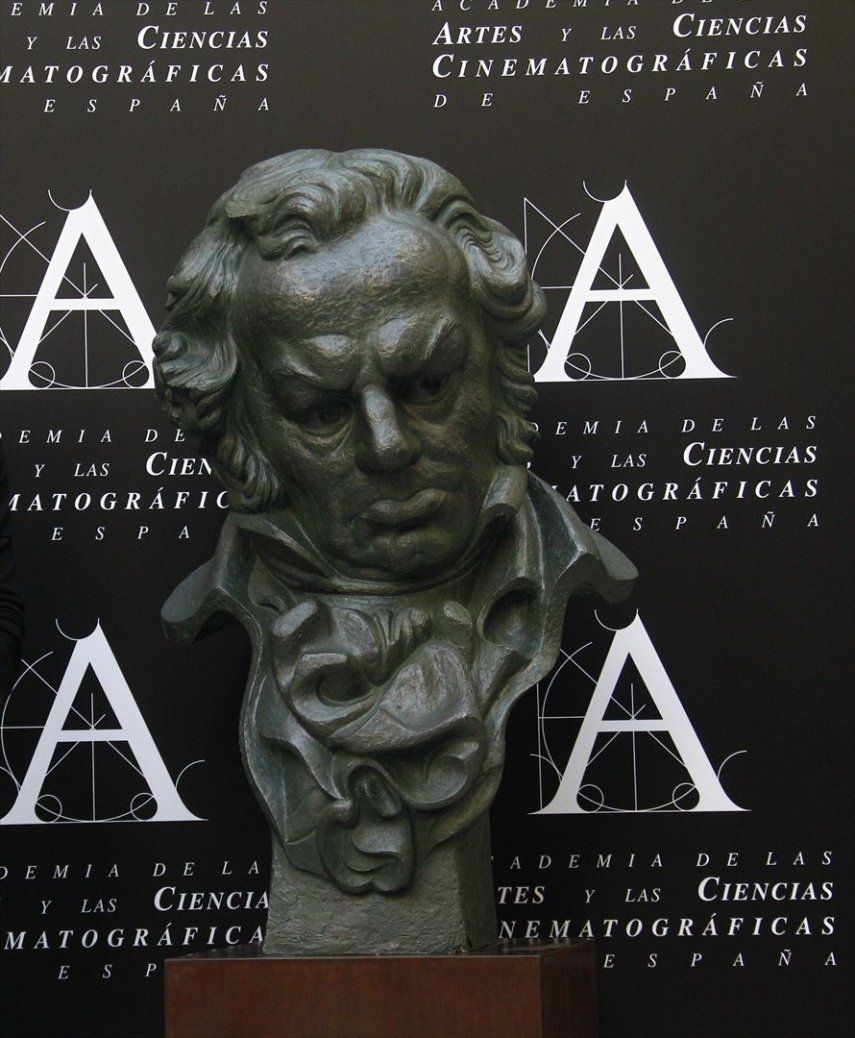 Busto de Francisco de Goya, el cual es concedido a modo de premio por la Academia de las Artes y las Ciencias Cinematográficas a modo de reconocimiento en el mundo del séptimo arte. &nbsp;