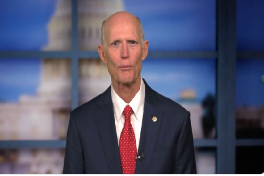 Senador estadounidense de Florida &nbsp;Rick Scott&nbsp; le dio bienvenida al legítimo Presidente de Venezuela, Edmundo González, como invitado a la toma de posesión del Presidente Trump