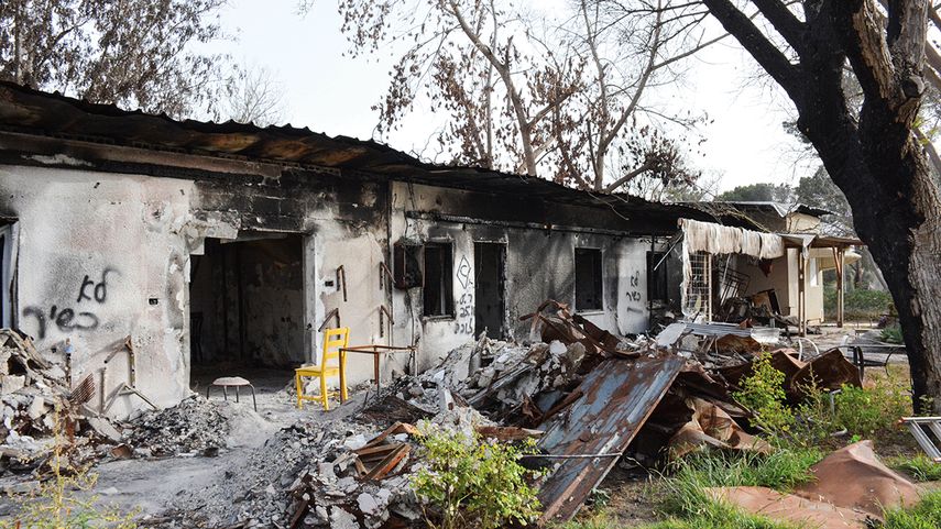 Be´eri, cruel asalto de Hamás.