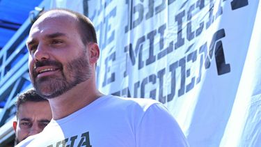 El diputado brasileño Eduardo Bolsonaro.&nbsp;