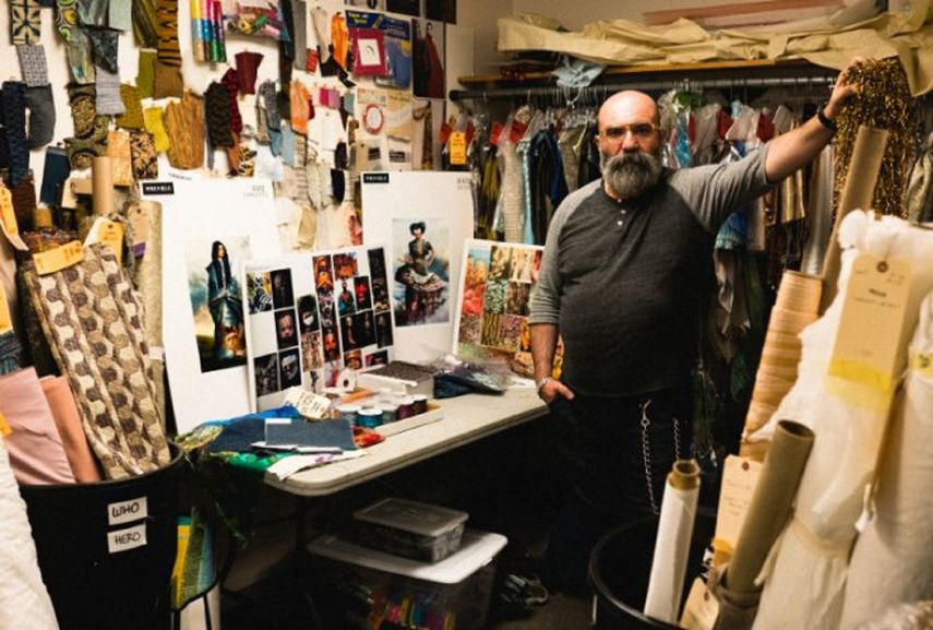 El diseñador de vestuario Paco Delgado.&nbsp;