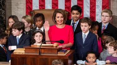 La líder demócrata Nancy Pelosi es elegida presidenta de la Cámara Baja del Congreso de EEUU.