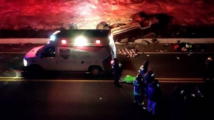 Al menos dos migrantes cubanas murieron y una está grave tras el accidente en México