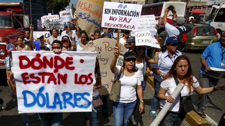 Venezuela en crisis económica y en colapso institucional
