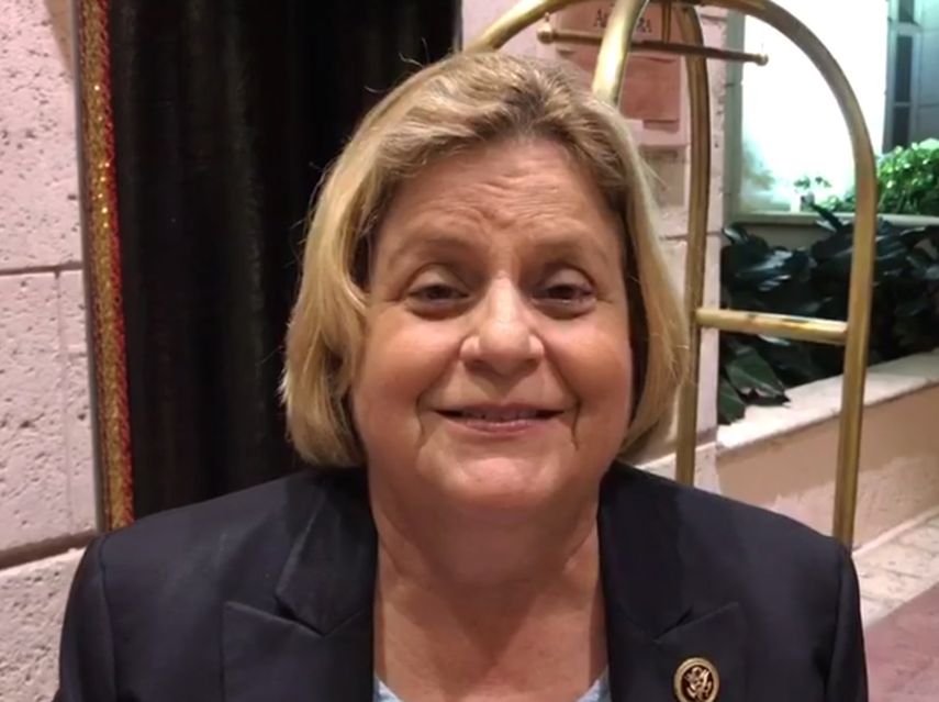 Ileana Ros-Lehtinen, congresista por el distrito 27 de Florida.