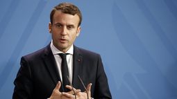 Emmanuel Macron, presidente de Francia.