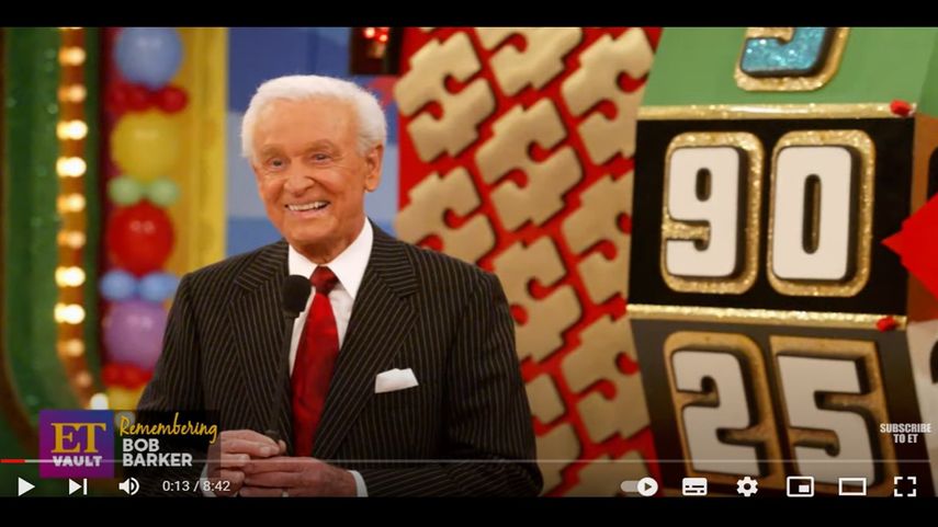 El presentador estadounidense Bob Barker.