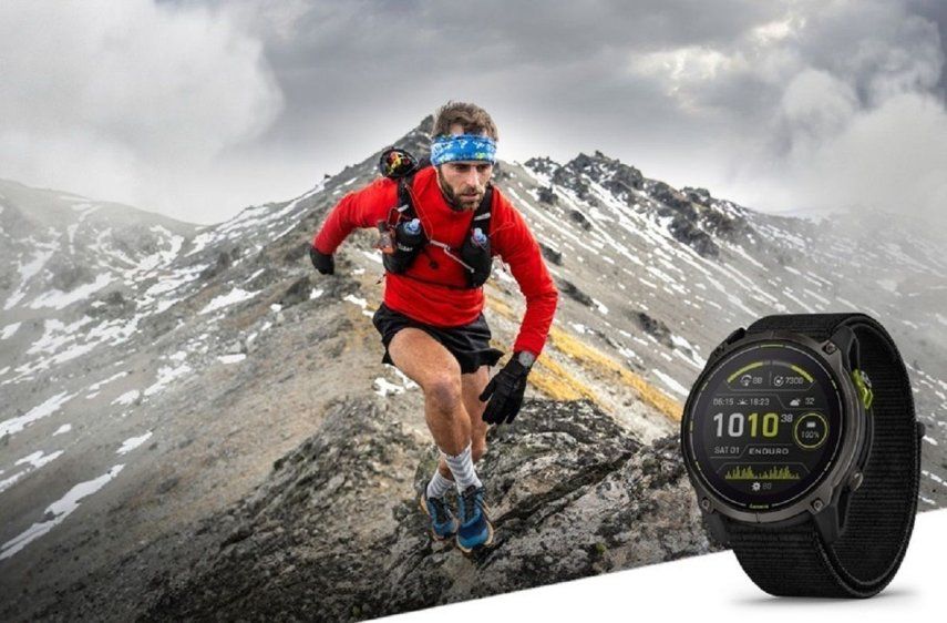 Enduro 3 es el nuevo reloj inteligente de Garmin diseñado para la aventura, que llega con un diseño ligero y una autonomía que alcanza hasta los 320 horas con carga solar.