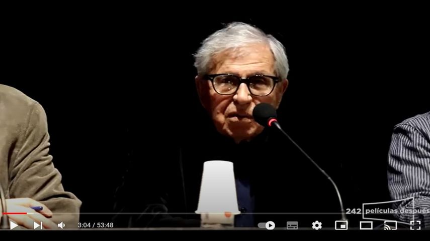 El cineasta italiano Paolo Taviani.