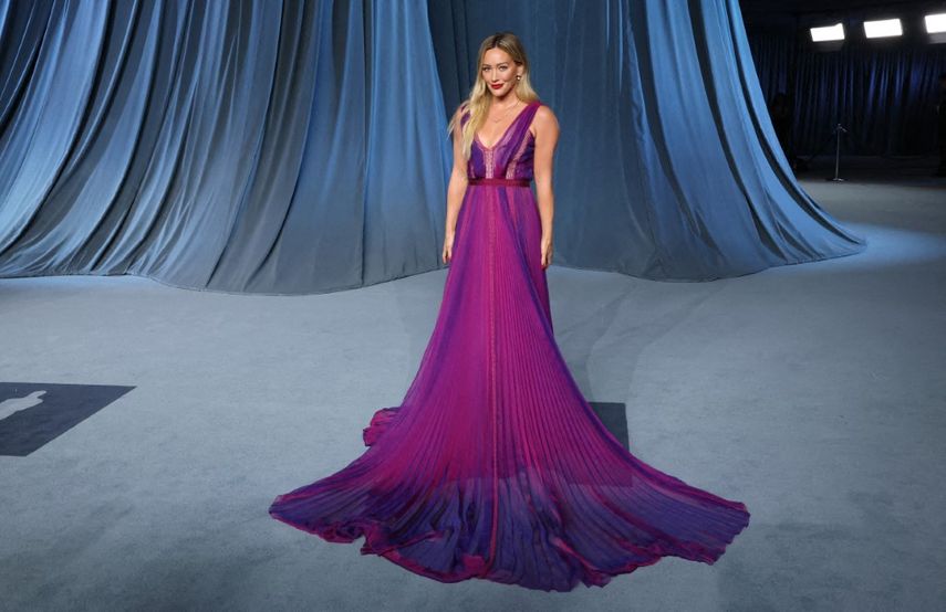 Hilary Duff asiste a la 5.ª Gala Anual del Museo de la Academia en el Museo de la Academia de Artes y Ciencias Cinematográficas el 18 de octubre de 2025 en Los Ángeles, California.&nbsp;