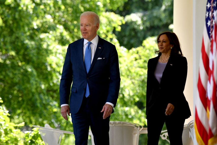 El presidente Joe Biden y la vicepresidenta Kamala Harris.