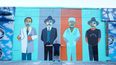 Un Beato en Wynwood es el nombre de la nueva obra de gran tamaño del artista Eduardo Edo Sanabria en el Distrito del Arte de Wynwood en la ciudad de Miami.