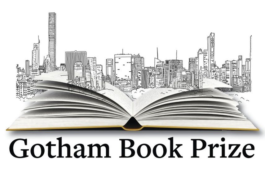 Esta ilustraci&oacute;n muestra el logotipo del nuevo premio literario Gotham. El premio dotado con 50.000 d&oacute;lares anunciado el 23 de julio de 2020 ser&aacute; otorgado a un libro de ficci&oacute;n o no ficci&oacute;n que trate sobre Nueva York o se desarrolle en la ciudad.&nbsp;