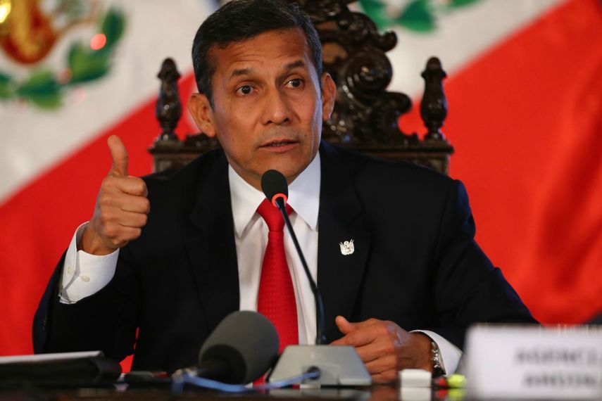 El presidente de Perú, Ollanta Humalla, aseguró que existe preocupación por parte de la comunidad internacional (cortesía)