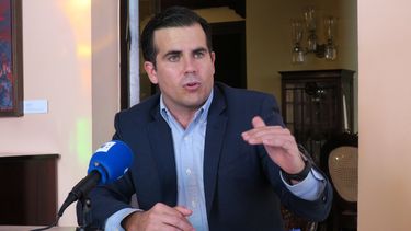 Ricardo Rosselló, gobernador de Puerto Rico.