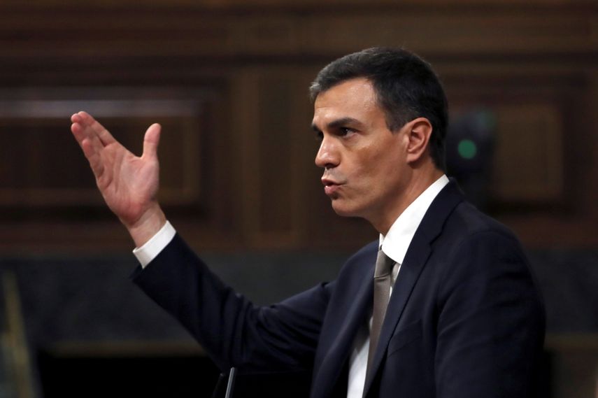 El presidente del gobierno de España, Pedro Sánchez.
