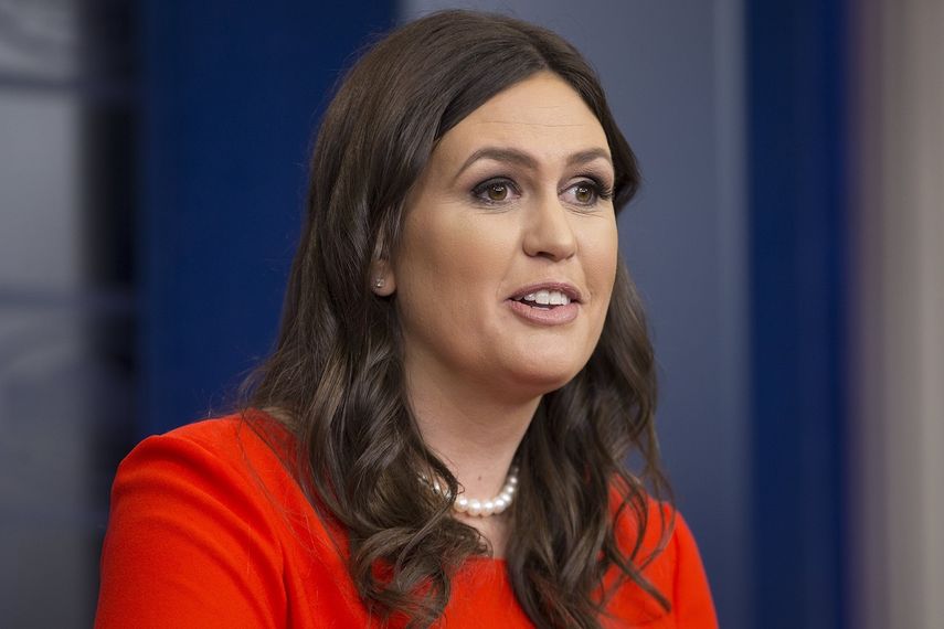 Sarah Huckabee Sanders, de 34 años, acaba de ser nombrada nueva portavoz de la Casa Blanca.&nbsp;