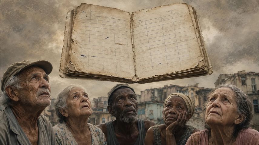 Los ancianos en Cuba no pueden sobrevivir con la libreta de racionamiento.&nbsp;