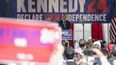 Robert F. Kennedy Jr&nbsp;anunció su candidatura a la presidencia como candidato independiente en octubre de 2023. Su campaña se centró en temas ambientales, económicos y sociales