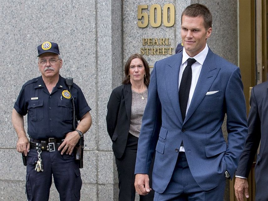 Brady podrá jugar el primer juego de los Patriots contra Pittsburgh. (Reuters)