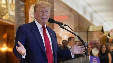 El presidente 45 de Estados Unidos Donald J. Trump.