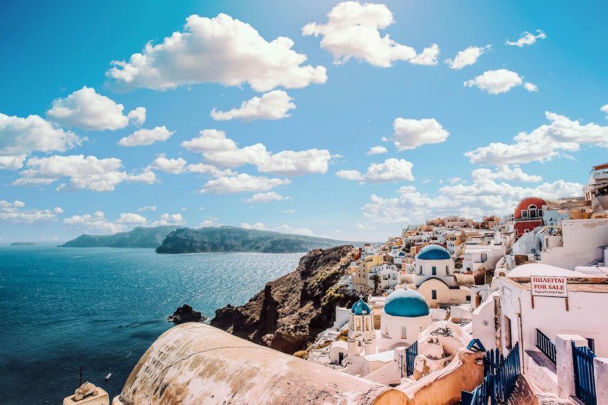 Santorini, Grecia.&nbsp;