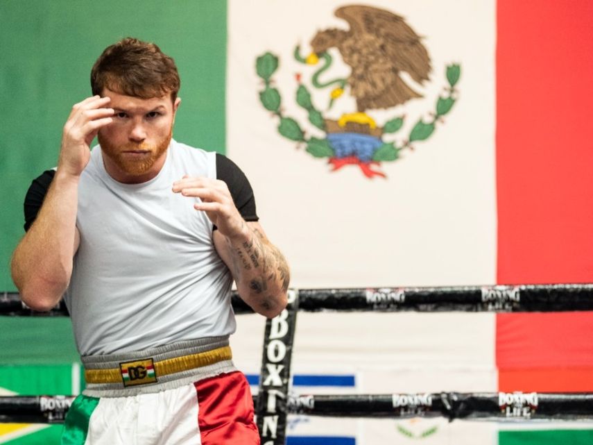 Saúl Canelo Álvarez listo para la pelea más importante de su carrera