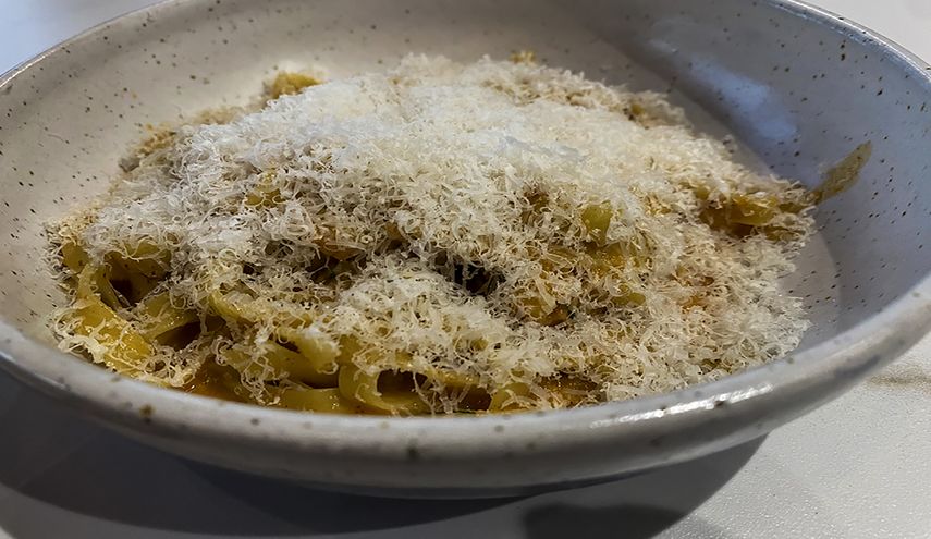 Fettuccine with Nduja and mascarpone, Pasta, Miami.