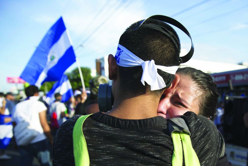 Centenares de personas asesinadas por las fuerzas represoras, más de 700 presos políticos y varios desaparecidos ha sido el resultado de meses de protestas en Nicaragua contra el régimen de Daniel Ortega y su esposa Rosario Murillo