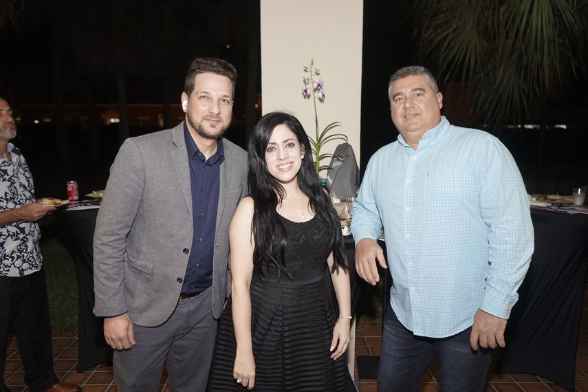 Iván Pedraza, Wilma Hernández y Leonardo Morales.&nbsp;