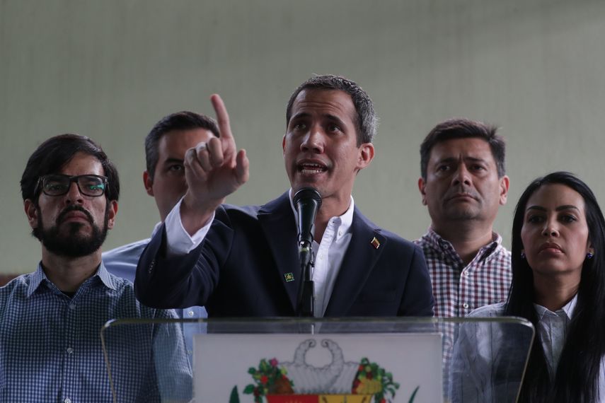 Juan Guaidó, presidente encargado de&nbsp;Venezuela.