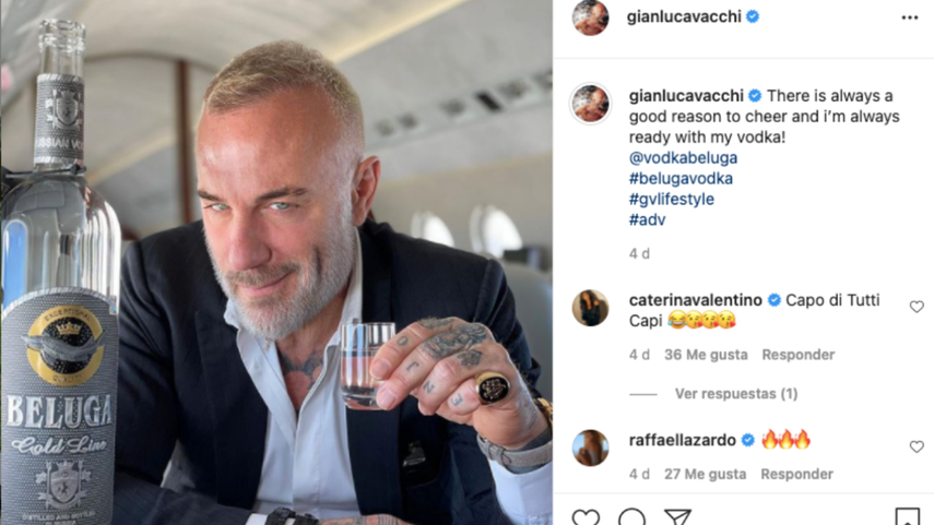 Gianluca Vacchi.&nbsp;