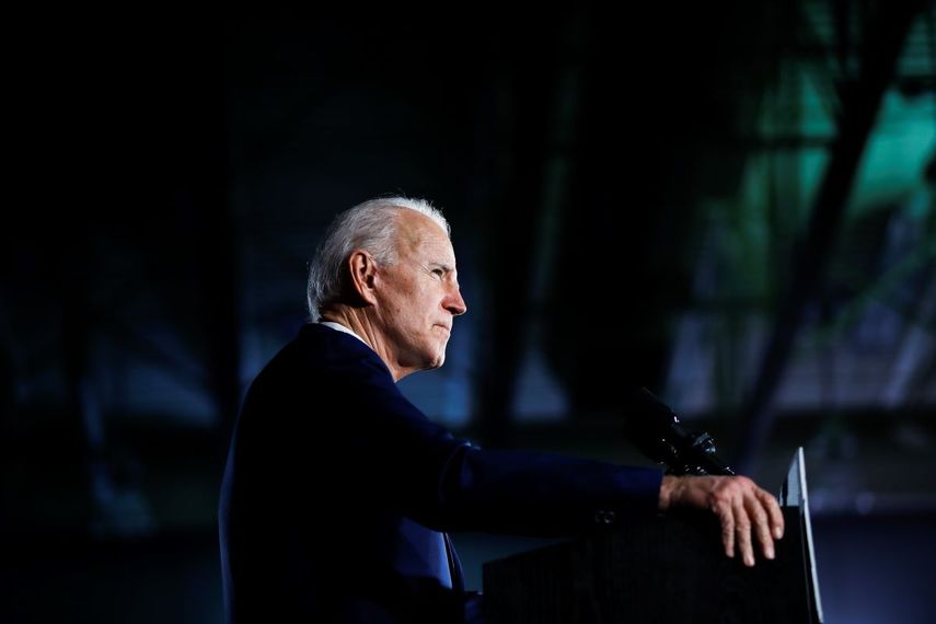 El candidato presidencial dem&oacute;crata Joe Biden habla en un acto de campa&ntilde;a en Columbia, Carolina del Sur,&nbsp;el 29 de febrero del 2020.