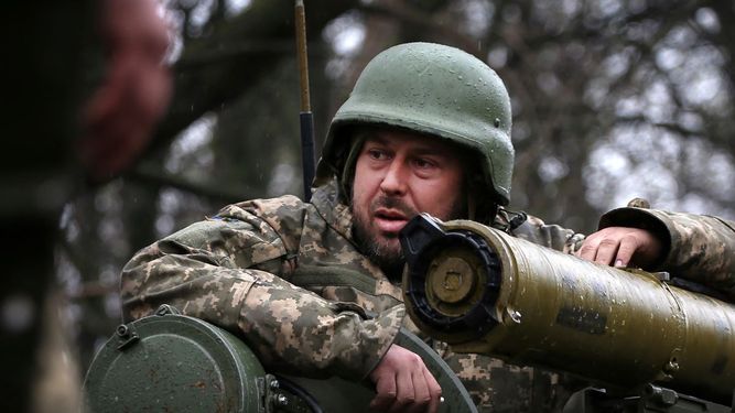 Un soldado del ejército ucraniano.