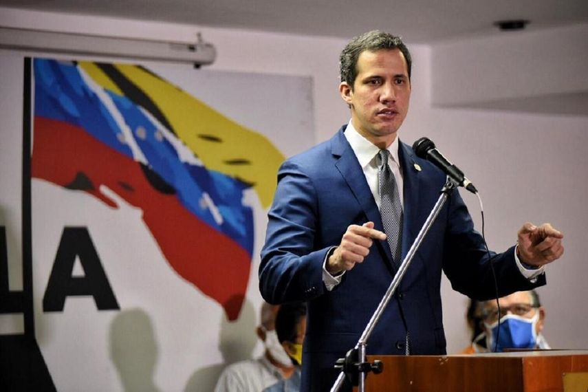 El presidente interino Juan Guaidó.&nbsp;