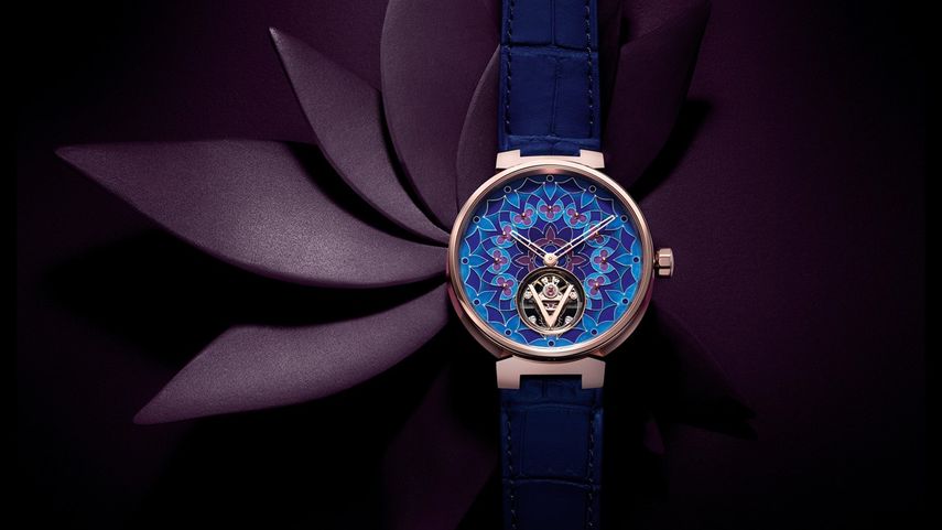 Los nuevos relojes Louis Vuitton de 2022 hacen girar el tiempo
