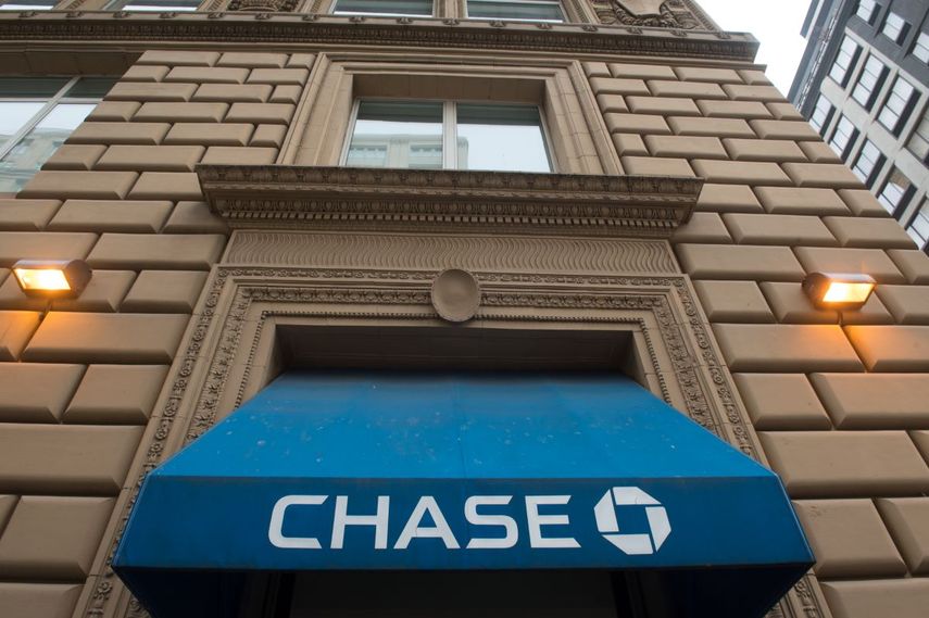 Imagen de un establecimiento del banco Chase.