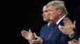 El presidente electo Donald J. Trump y junto a él, su nominado al puesto de secretario de Estado, el senador cubanoamericano Marco Rubio.