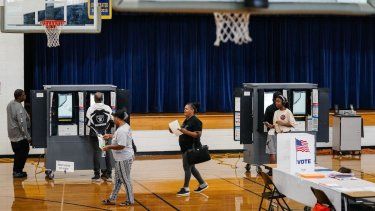 Elecciones presidenciales 2024 en EEUU (East Point, Georgia).