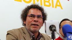 Félix Antonio Muñoz, alias Pastor Alape, líder de las FARC colombianas.