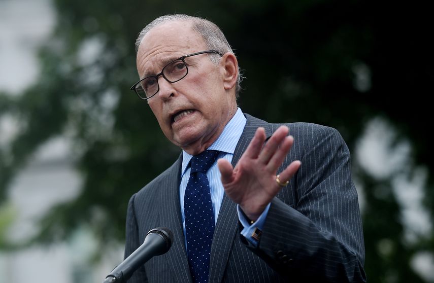 El principal asesor económico de la Casa Blanca, Larry Kudlow.