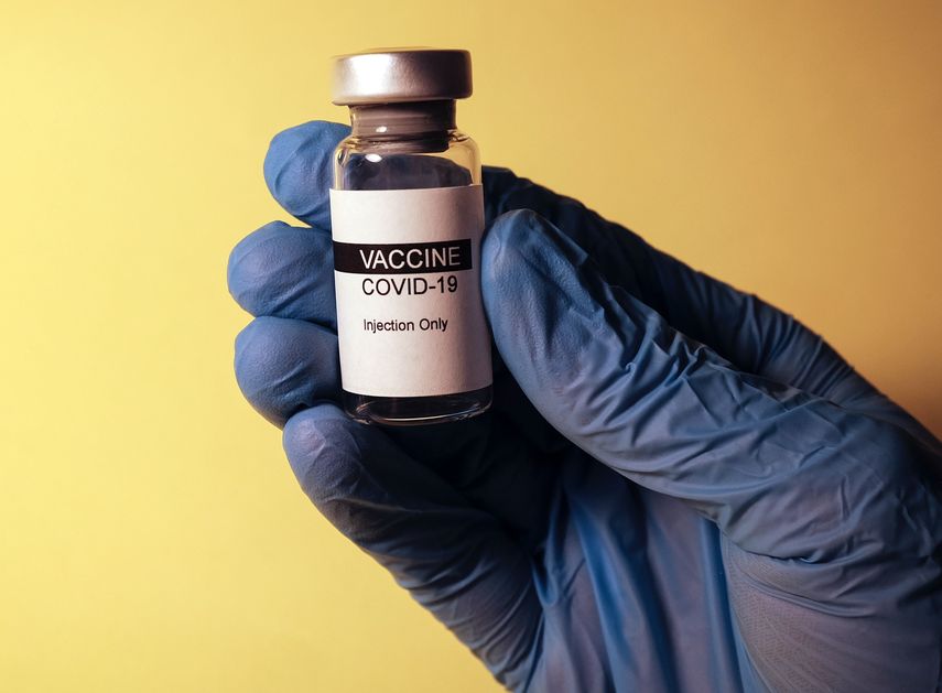 Imagen de una vacuna de COVID-19.