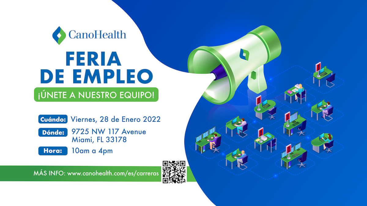 Cano Health anuncia feria de empleo en Miami