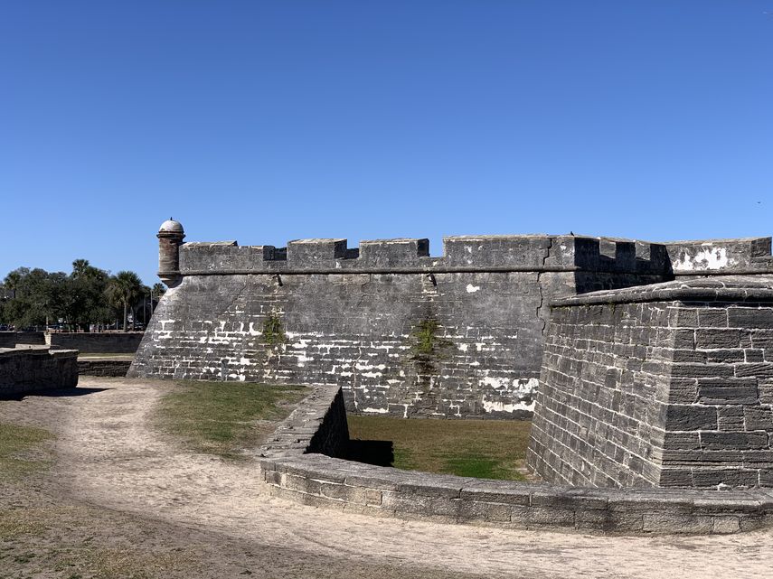 El Castillo de San Marcos.&nbsp;