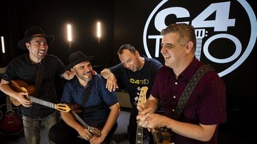 El grupo C4 Trío.&nbsp;