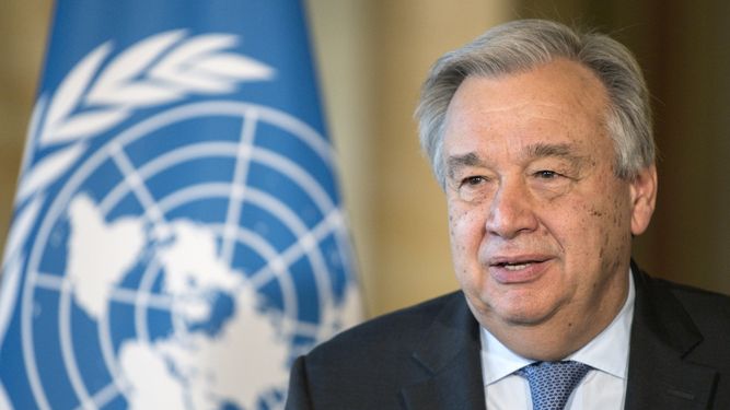 António Guterres, secretario general de la ONU.