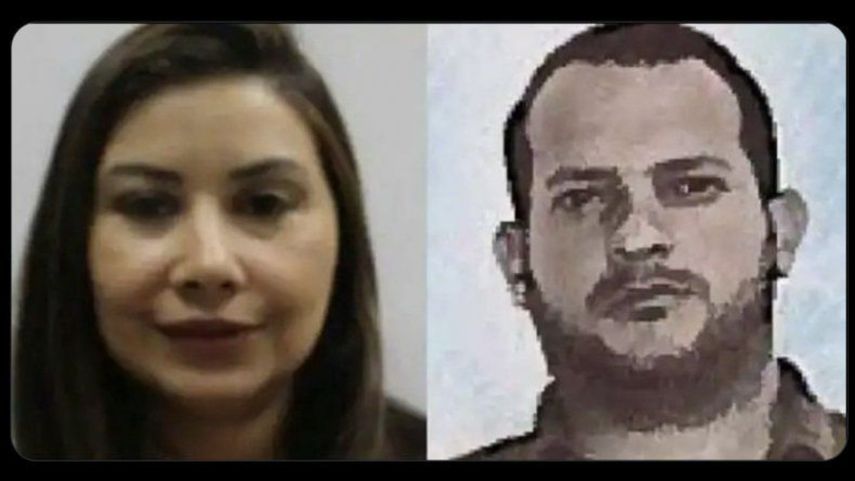 De izquierda a derecha, Claudia Patricia Díaz Guillén, quien fuera la enfermera personal del fallecido Hugo Chávez, y Adrián José Velásquez Figueroa, exjefe de seguridad de Chávez.